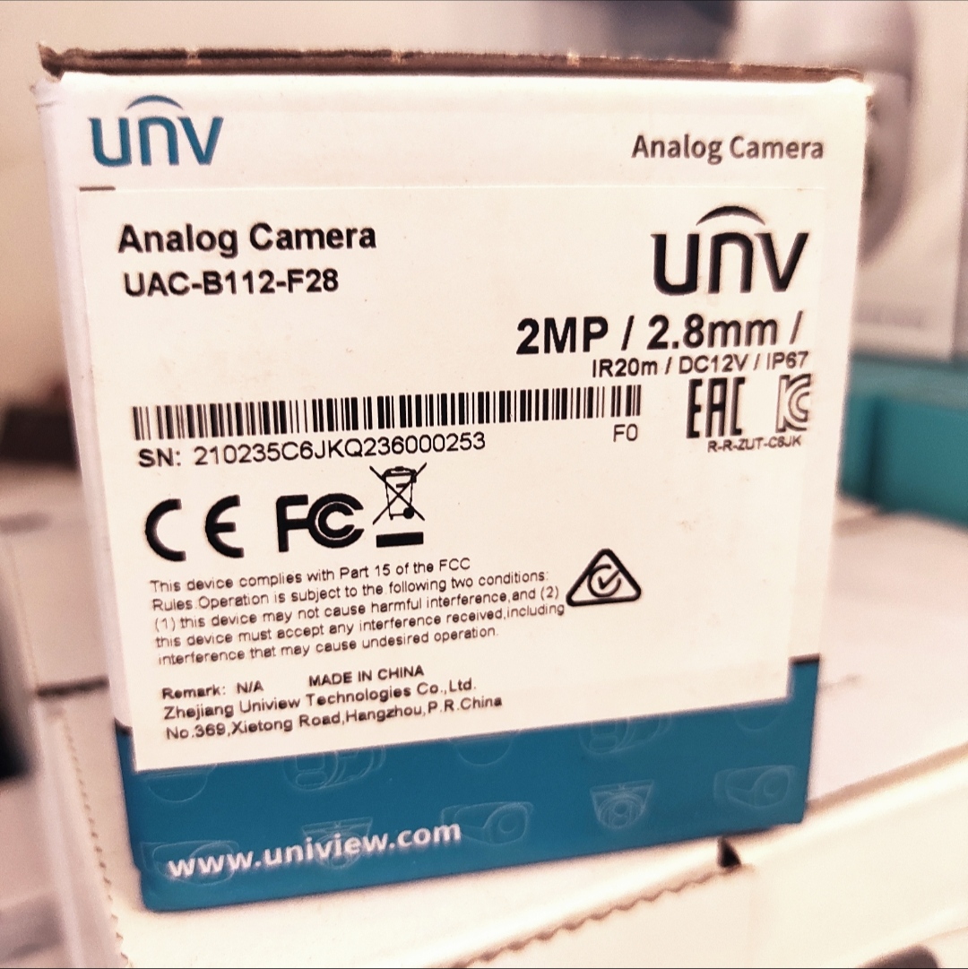 UNV 2MP 2.8MM CCTV CAMERA - Image 3