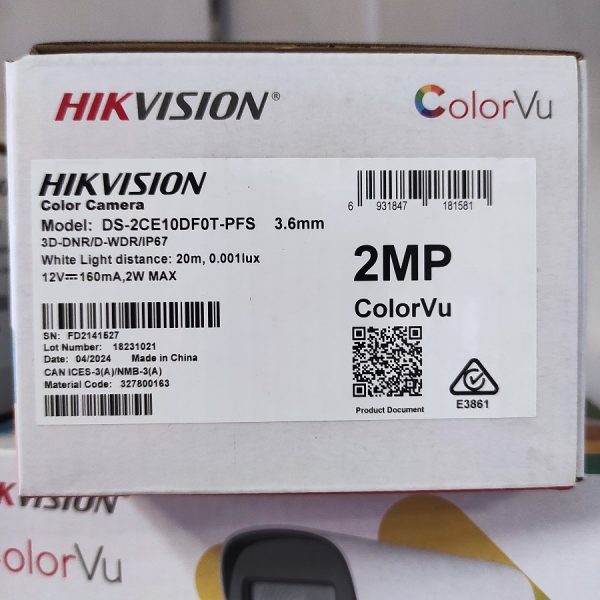 Hikvision ColorVU 2mp CCTV Camera - Image 5